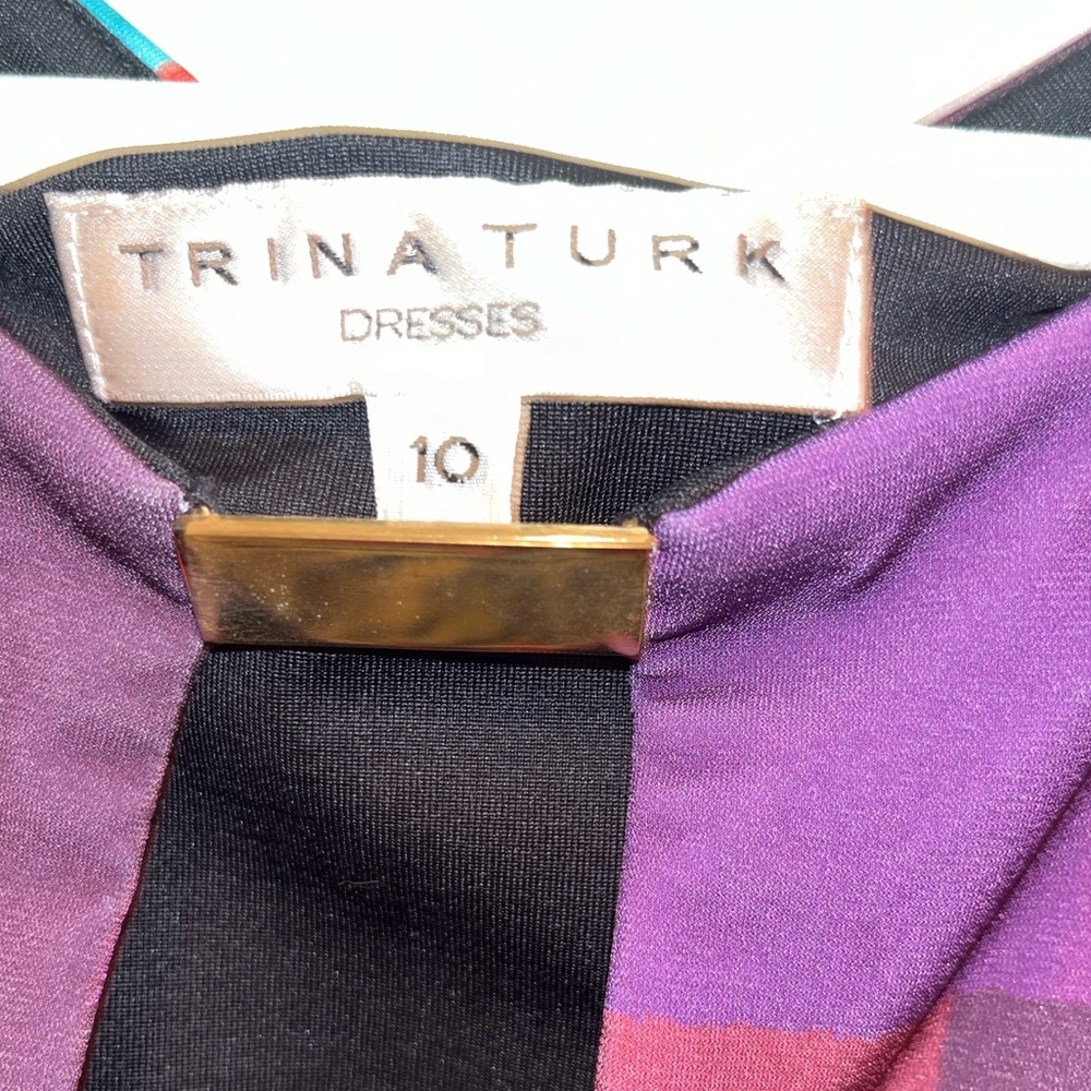 Trina Turk Dress Pattern Size 10 - Picture 4 of 5